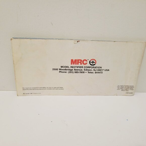 MRC Radio Control Products Catalog 1987 Cars Planes Boats - Picture 5 of 5